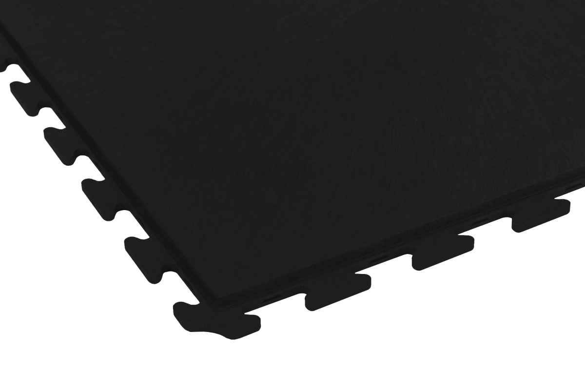 PVC Klickfliese Wasserdicht ECO Schwarz