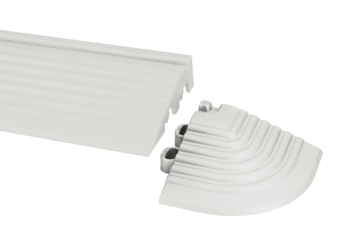 RibDeck Eckstück Weiß