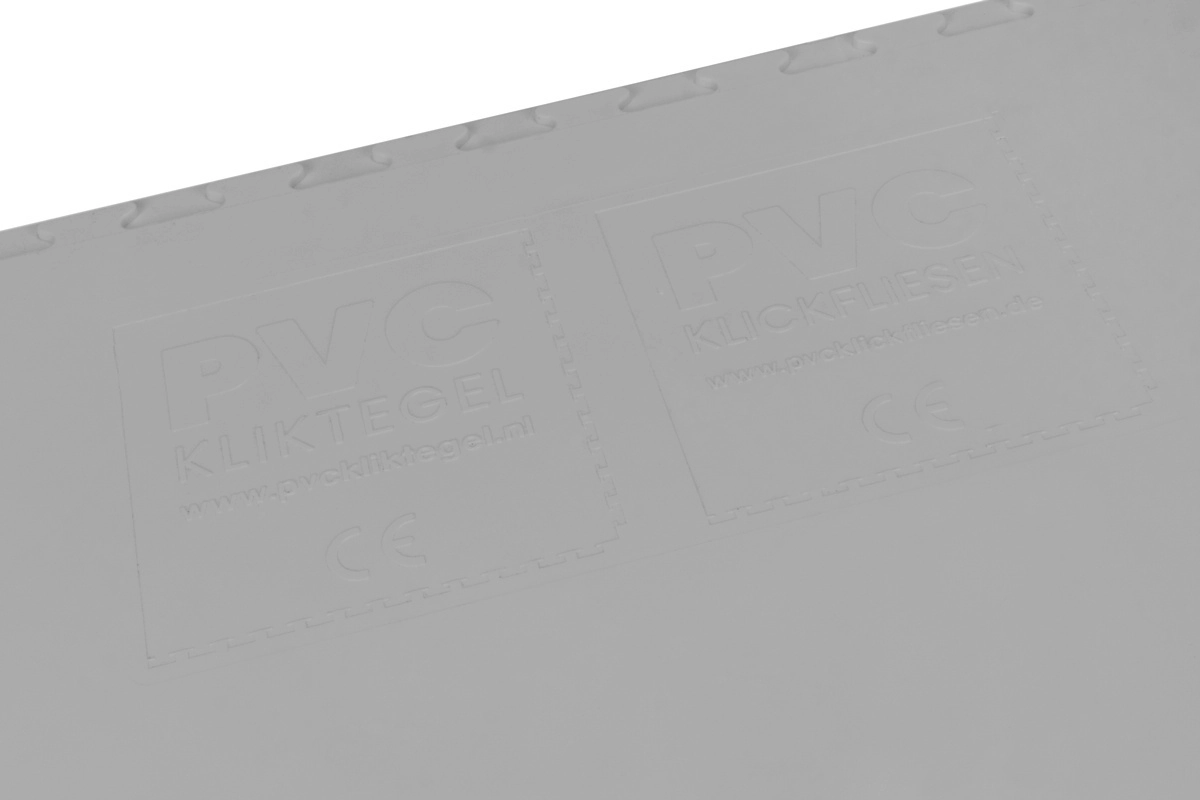 PVC Klickfliese Wasserdicht Grau